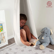 Load image into Gallery viewer, White Sensory Swing - Savoiz