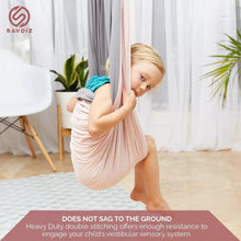 Load image into Gallery viewer, Pink & Grey Sensory Swing (Canada) - Savoiz
