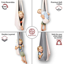 Load image into Gallery viewer, Pink & Grey Sensory Swing (Canada) - Savoiz