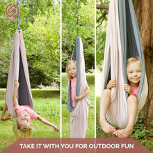 Load image into Gallery viewer, Pink & Grey Sensory Swing (Canada) - Savoiz