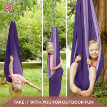Load image into Gallery viewer, Purple Sensory Swing - Savoiz