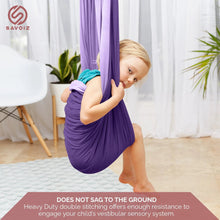 Load image into Gallery viewer, Purple Sensory Swing - Savoiz