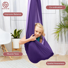 Load image into Gallery viewer, Purple Sensory Swing - Savoiz