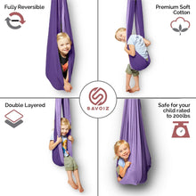 Load image into Gallery viewer, Purple Sensory Swing - Savoiz