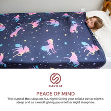 Load image into Gallery viewer, SAVOIZ Compression Sheet for Kids | Twin Size | Solar System Design - Savoiz