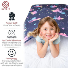 Load image into Gallery viewer, SAVOIZ Compression Sheet for Kids | Twin Size | Solar System Design - Savoiz