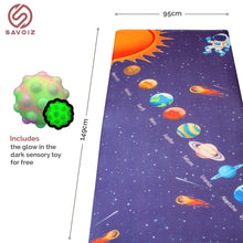 Load image into Gallery viewer, SAVOIZ Compression Sheet for Kids | Twin Size | Solar System Design - Savoiz