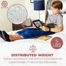 Load image into Gallery viewer, SAVOIZ - Weighted Lap Pad for Kids 5 pounds - Pre Order - Savoiz