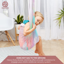 Load image into Gallery viewer, indoor sensory swing with stand
