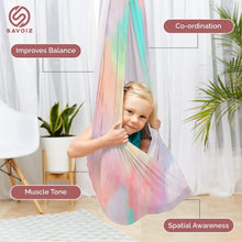 Load image into Gallery viewer, Tie Dye Sensory Swing - Savoiz