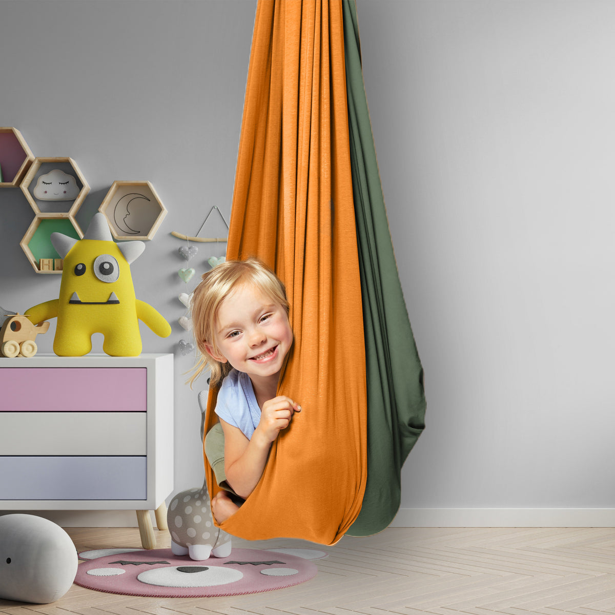 Orange Sensory Swings