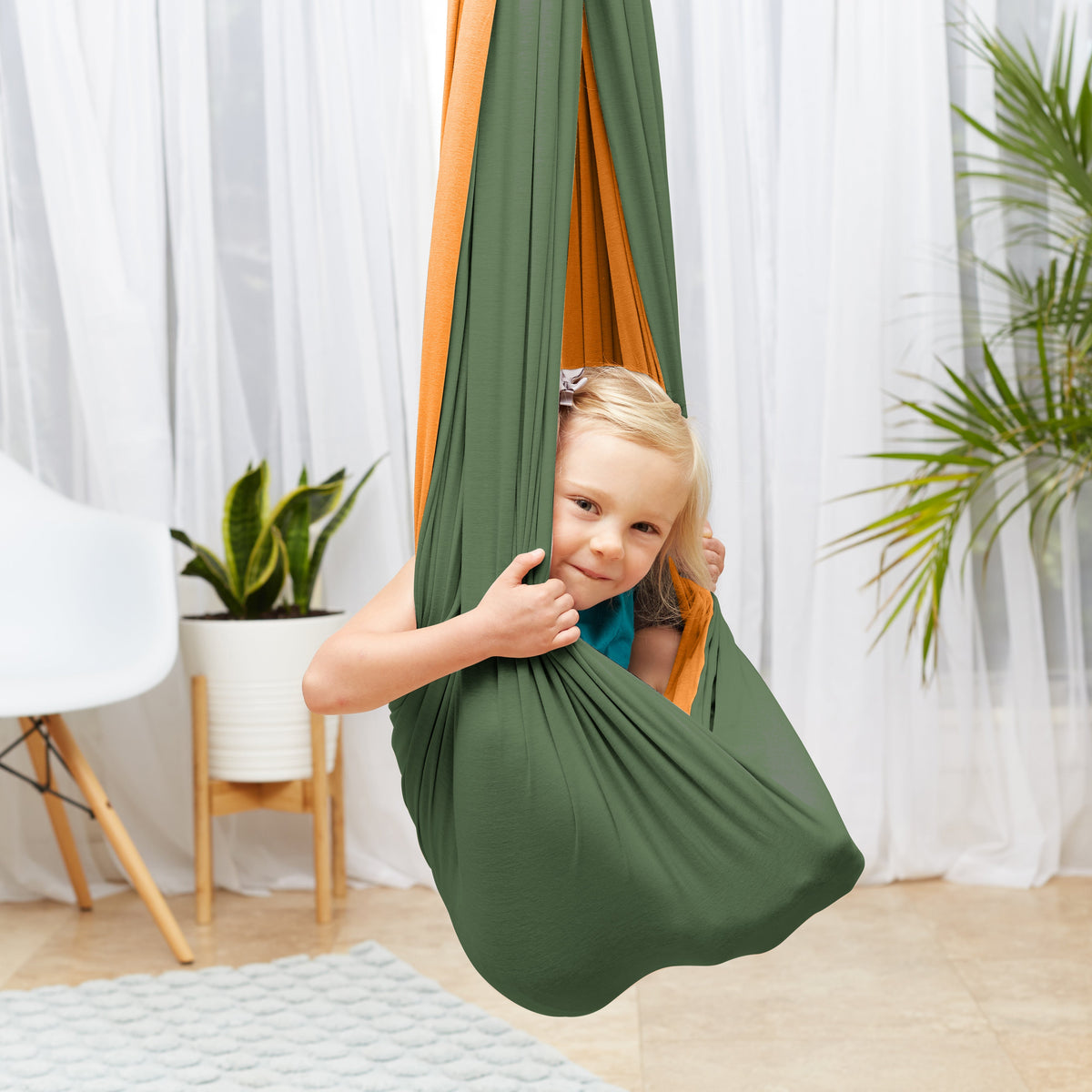 Green Sensory Swings - Savoiz