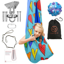 Load image into Gallery viewer, Hearts Sensory Swing

