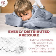Load image into Gallery viewer, ZOALA Kids Weighted Blanket by SAVOIZ
