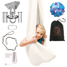 Load image into Gallery viewer, White Sensory Swing
