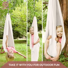 Load image into Gallery viewer, White Sensory Swing
