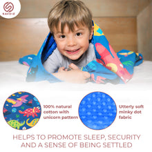 Load image into Gallery viewer, ZOALA Kids Weighted Blanket by SAVOIZ
