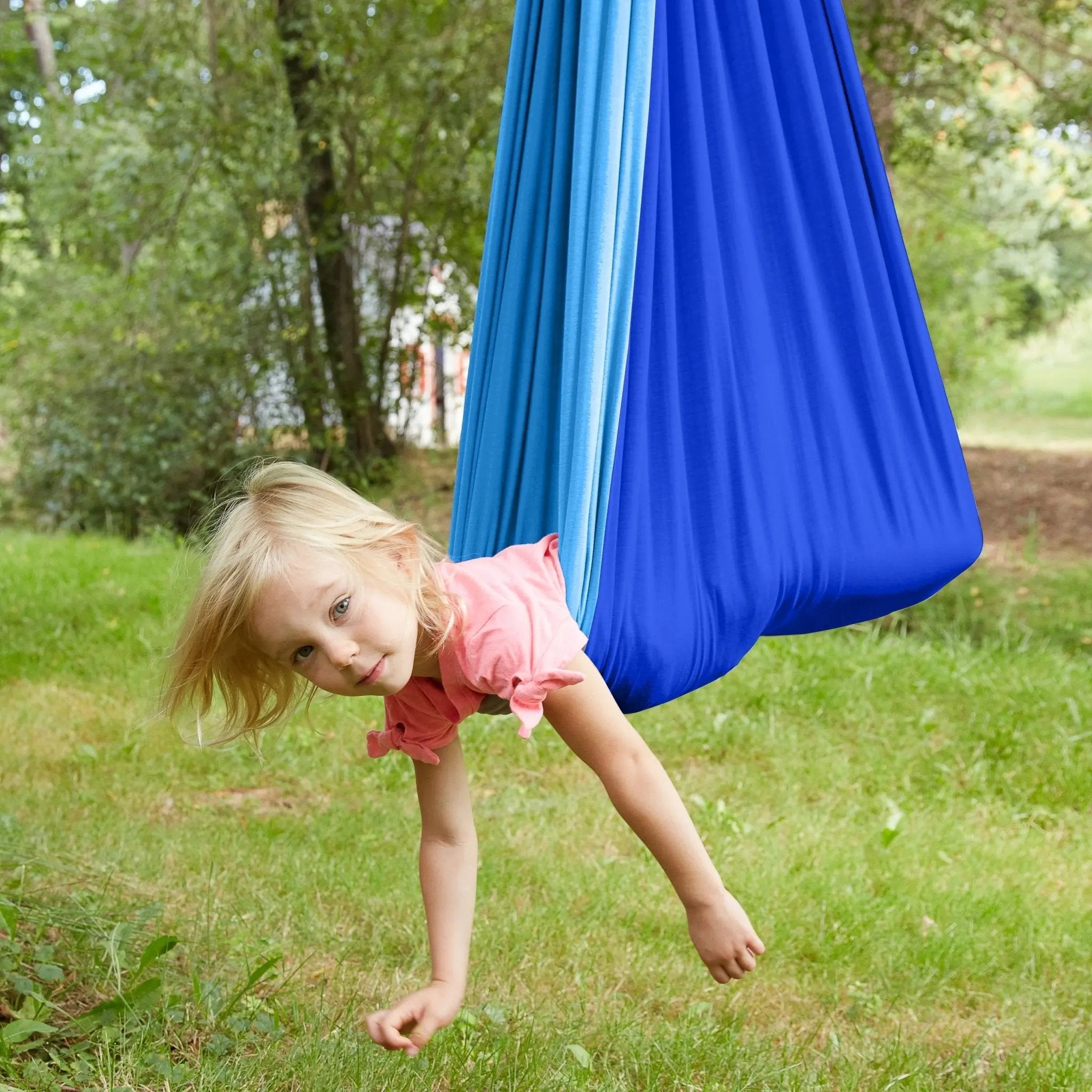 Blue Sensory Swing - Savoiz