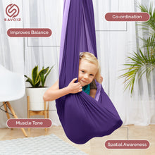 Load image into Gallery viewer, Purple Sensory Swing - Savoiz
