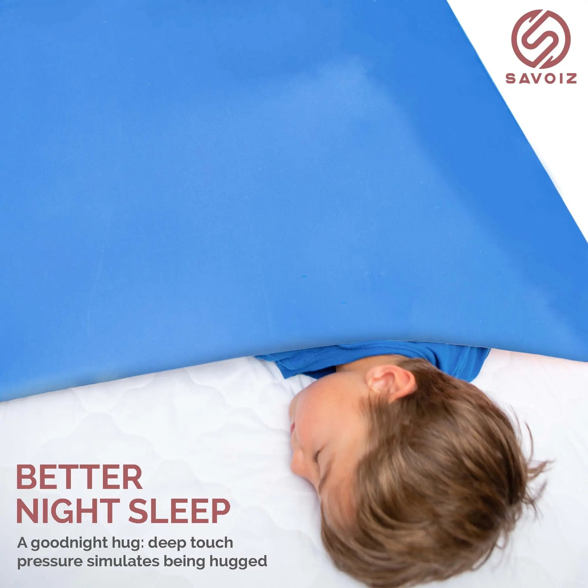 ODOXIA Sensory Compression Blanket - Spandex Bed Sheet For Kids & Adults, Deep Pressure Therapy